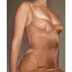 SKIMS Glissenette Corset Dress
